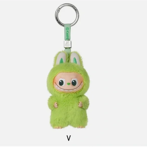 "V" CONFIRMED - MONSTERS Pin for Love Series-Vinyl Plush Pendant Blind Box - Picture 1 of 6